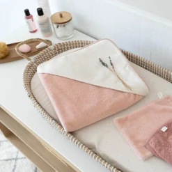 Badcape Bamboo 90X90Cm Choux Small Print Blush