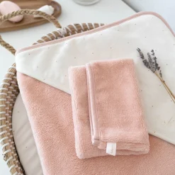 Badcape Bamboo 90X90Cm Choux Small Print Blush