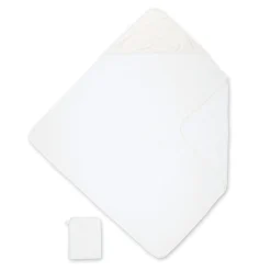 Badcape Bamboo 90X90Cm Choux Small Dot Print Ecru