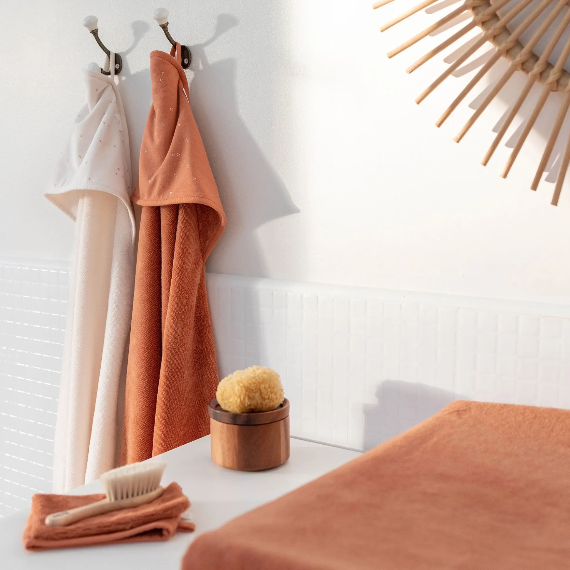 Badcape Bamboo 90X90Cm Oupss Caramel