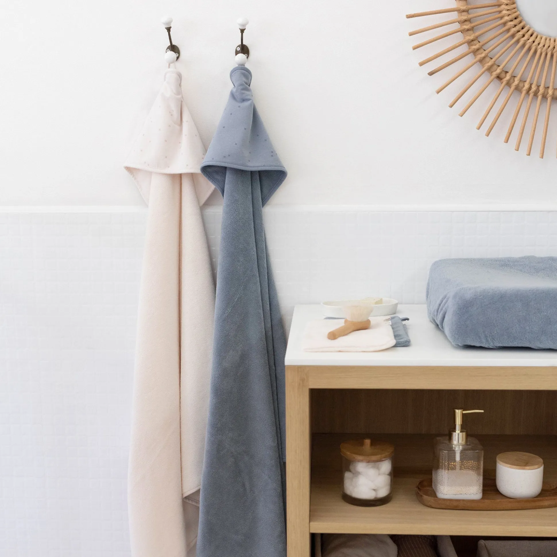 Badcape Bamboo 90X90Cm Oupss Stone