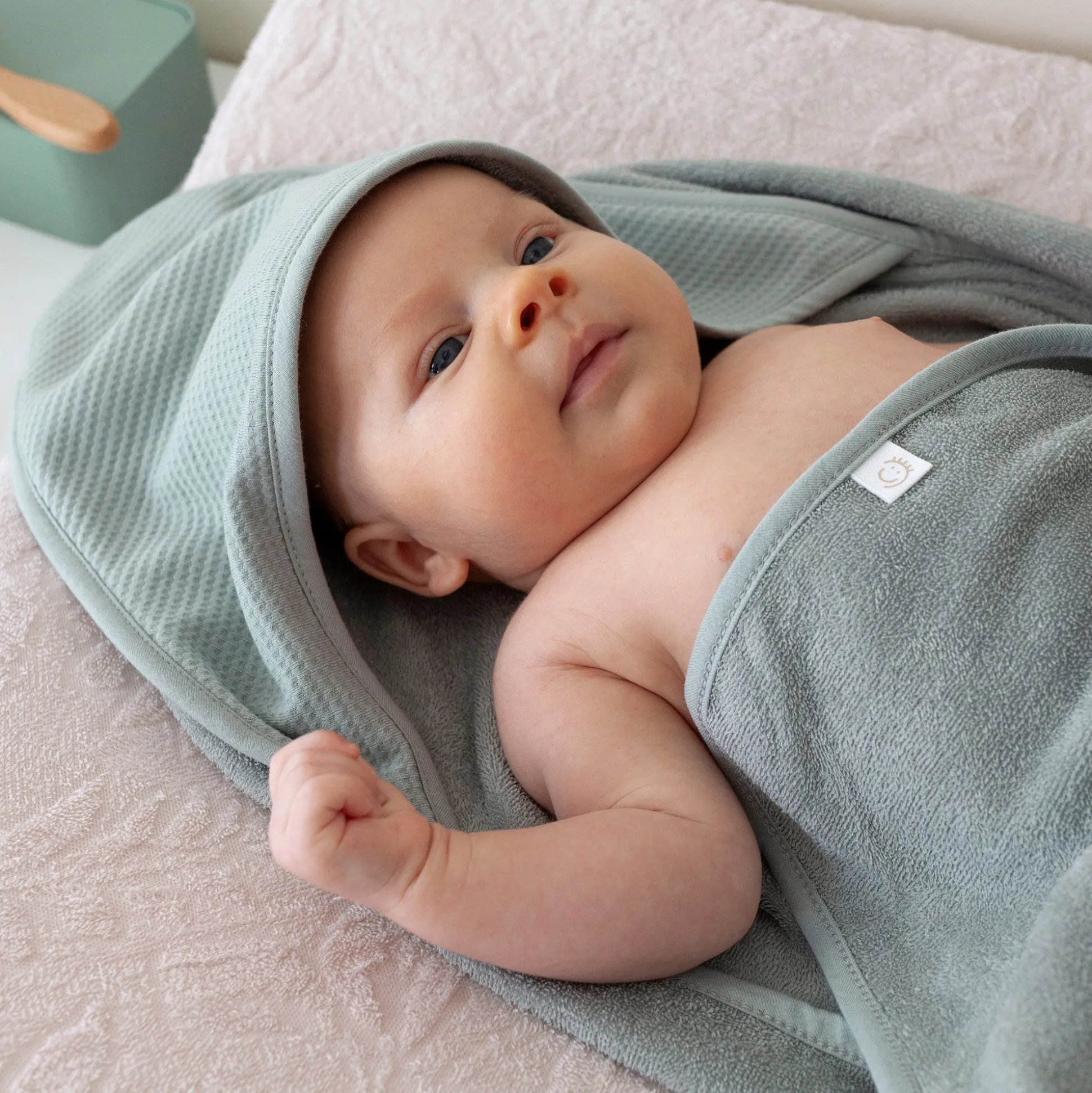 Badcape Terry Bio 90X90Cm Wafle Lunar