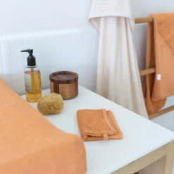 Badcape Terry 90X90Cm Cadum Biscuit