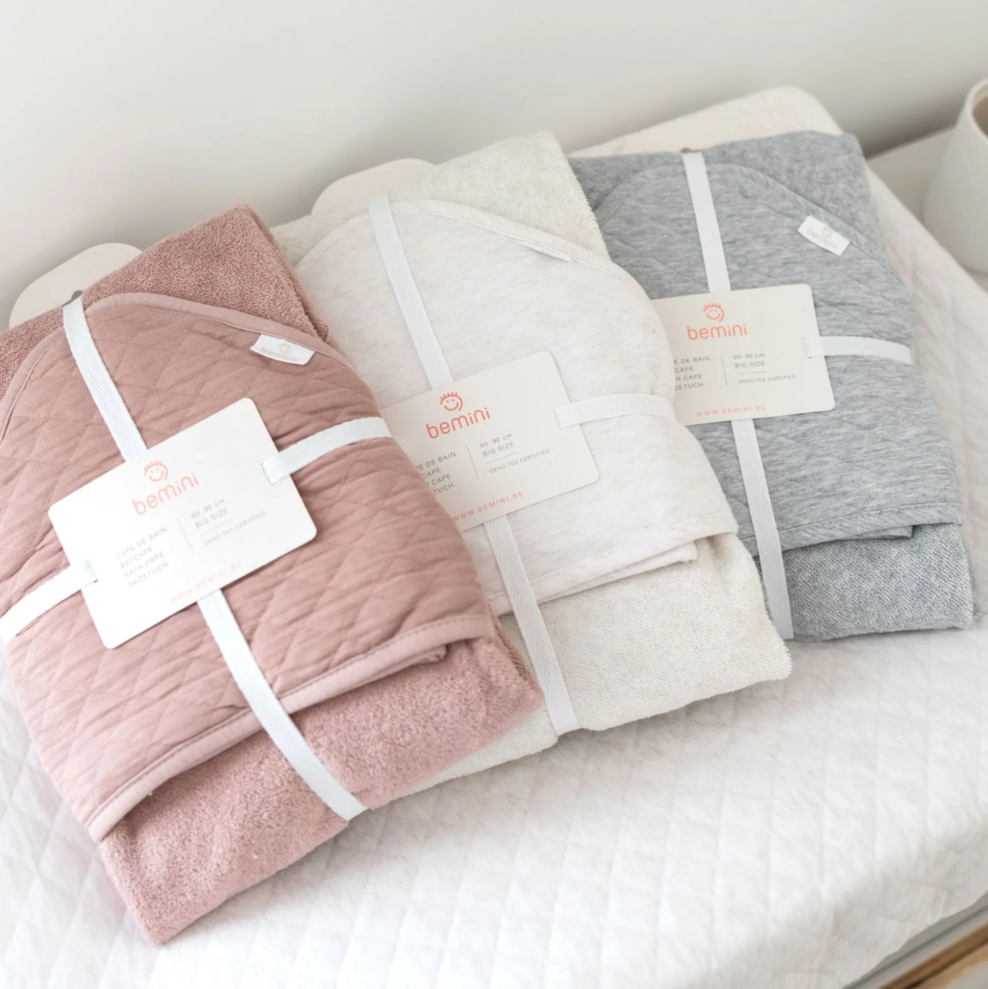 Badcape Terry 90X90Cm Quilt Mix Tender