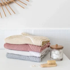 Badcape Terry 90X90Cm Quilt Mix Grey