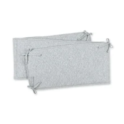 Bed En Park Omrander Pady Quilted Jersey 30X180Cm Quilt Mix Grey