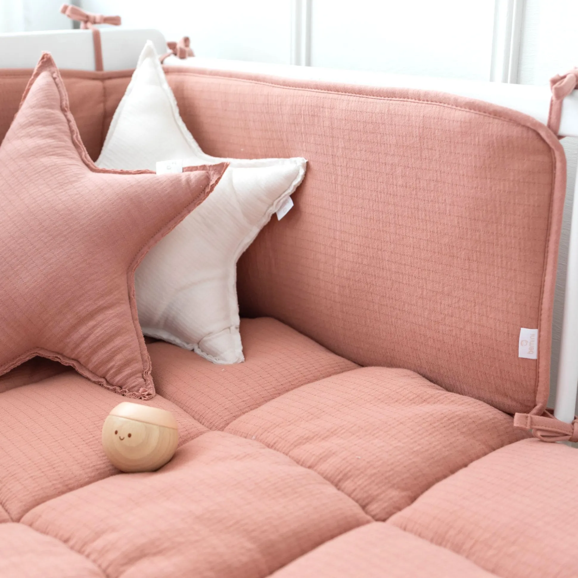 Bed En Park Omrander Pady Tetra Jersey 30X180Cm Cadum Bambi