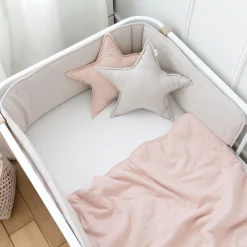 Bed En Park Omrander Pady Tetra Jersey 30X180Cm Cadum Sand