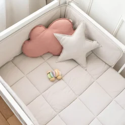 Bed En Park Omrander Pady Tetra Jersey 30X180Cm Cadum Sand