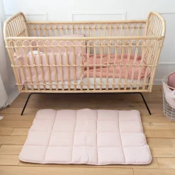 Bed En Park Omrander Pady Tetra Jersey 30X180Cm Cadum Blush
