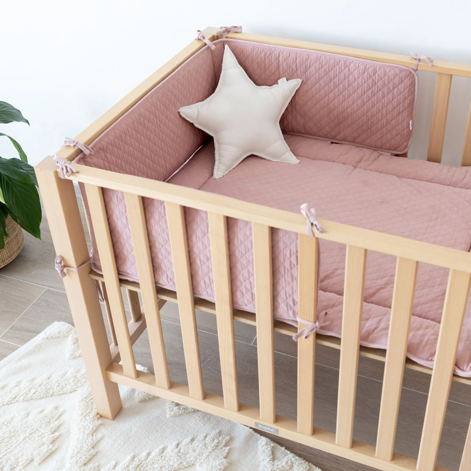 Bed En Park Omrander Pady Quilted Jersey 30X180Cm Quilt Vintage