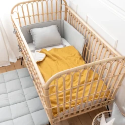 Bed En Park Omrander Pady Tetra Jersey 30X180Cm Cadum Grizou