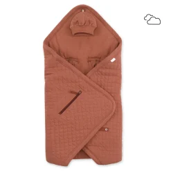 Biside Pady Quilted + Jersey 0-12M Quilt Brick