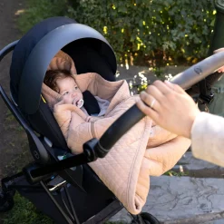 Biside Pady Quilted + Jersey 0-12M Quilt Beige