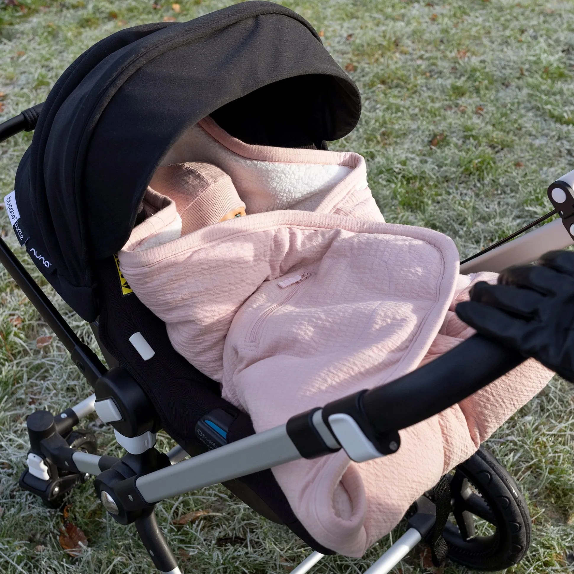 Biside Pady Tetra Jersey + Teddy 0-12M Cadum Blush