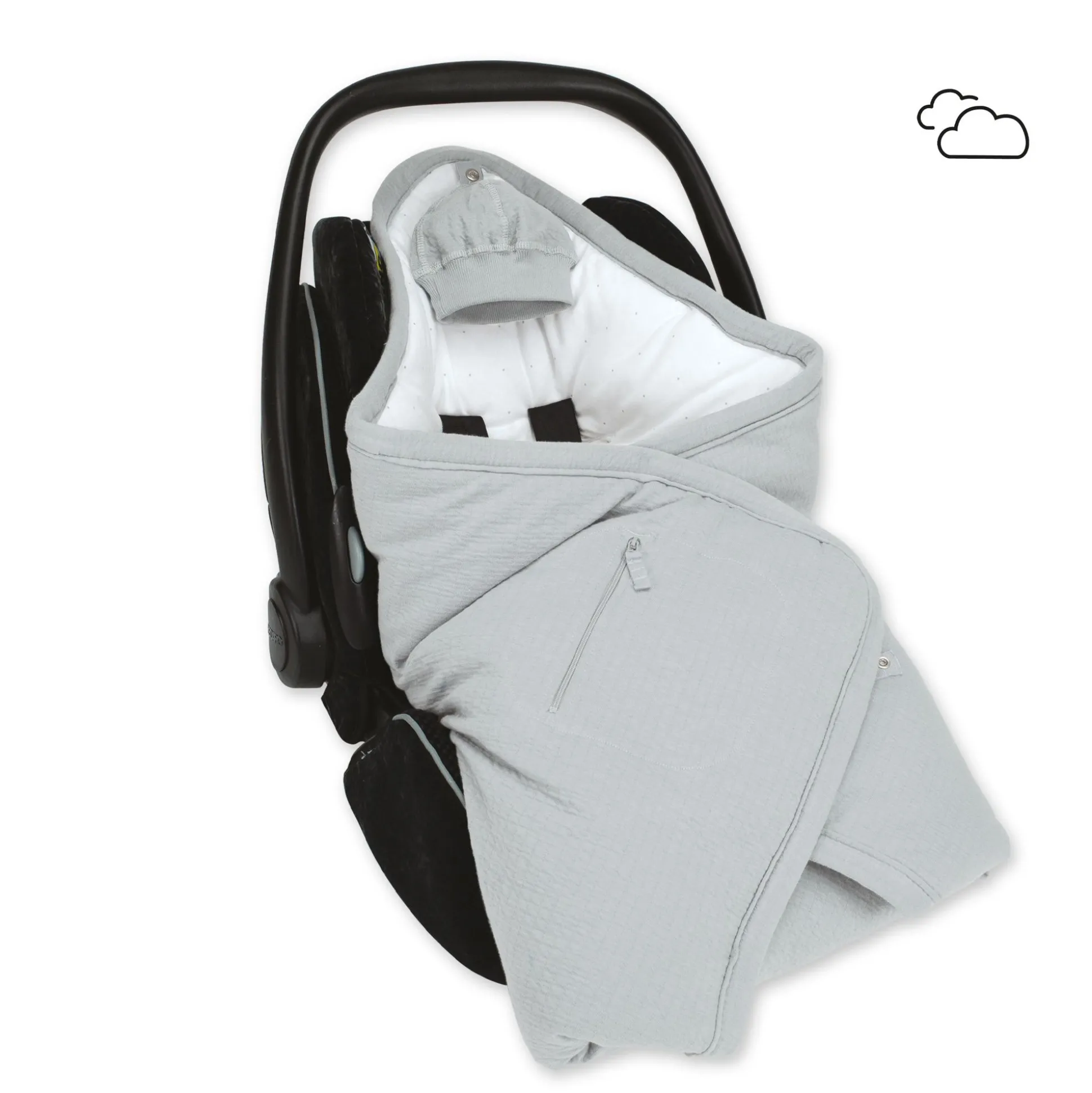 Biside Pady Tetra Jersey + Jersey 0-12M Cadum Grizou