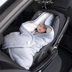 Biside Pady Waffle + Jersey Bio 0-12M Wafle Stone