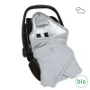 Biside Pady Waffle + Jersey Bio 0-12M Wafle Mix Grey