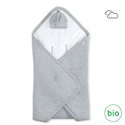 Biside Pady Waffle + Jersey Bio 0-12M Wafle Mix Grey