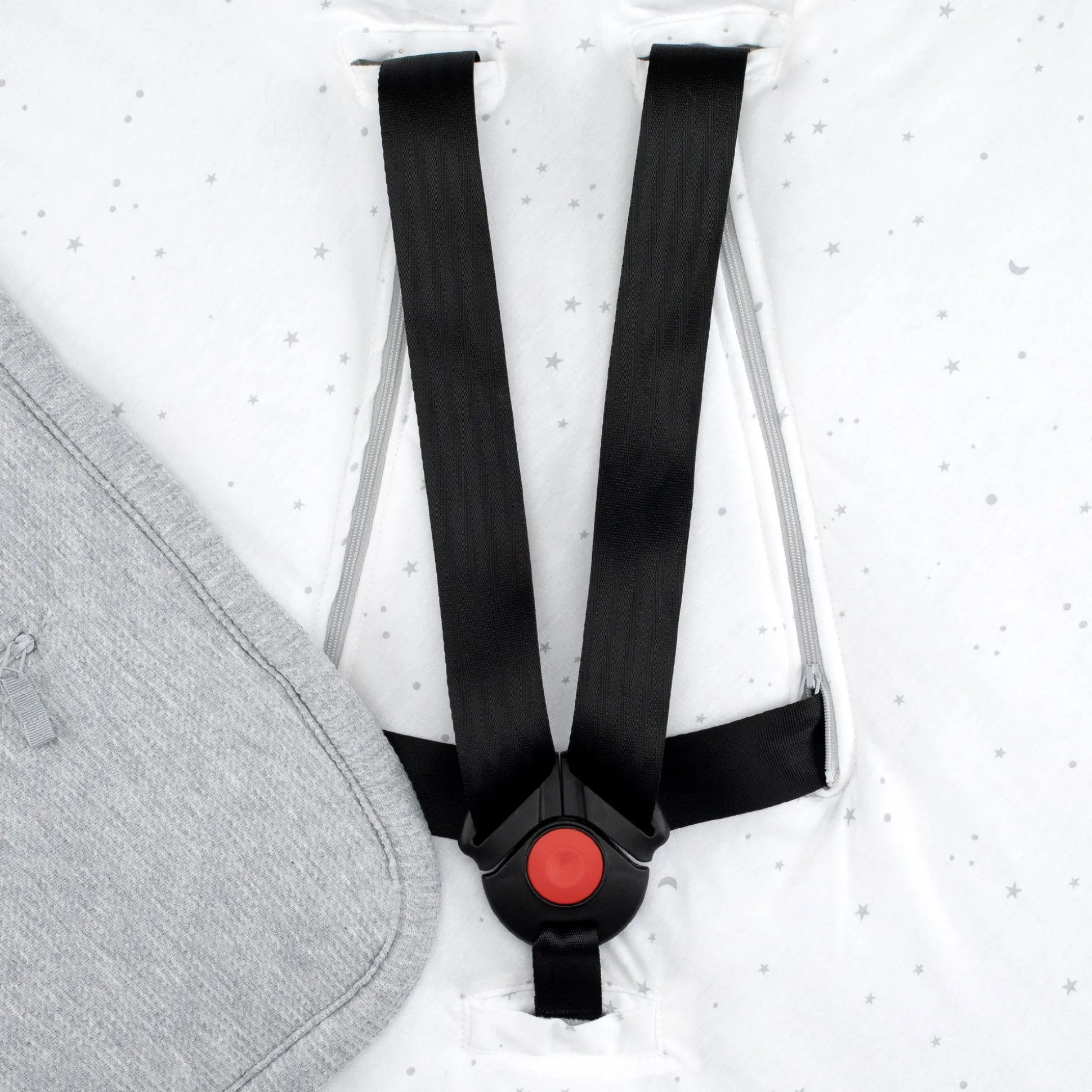 Biside Pady Waffle + Jersey Bio 0-12M Wafle Mix Grey