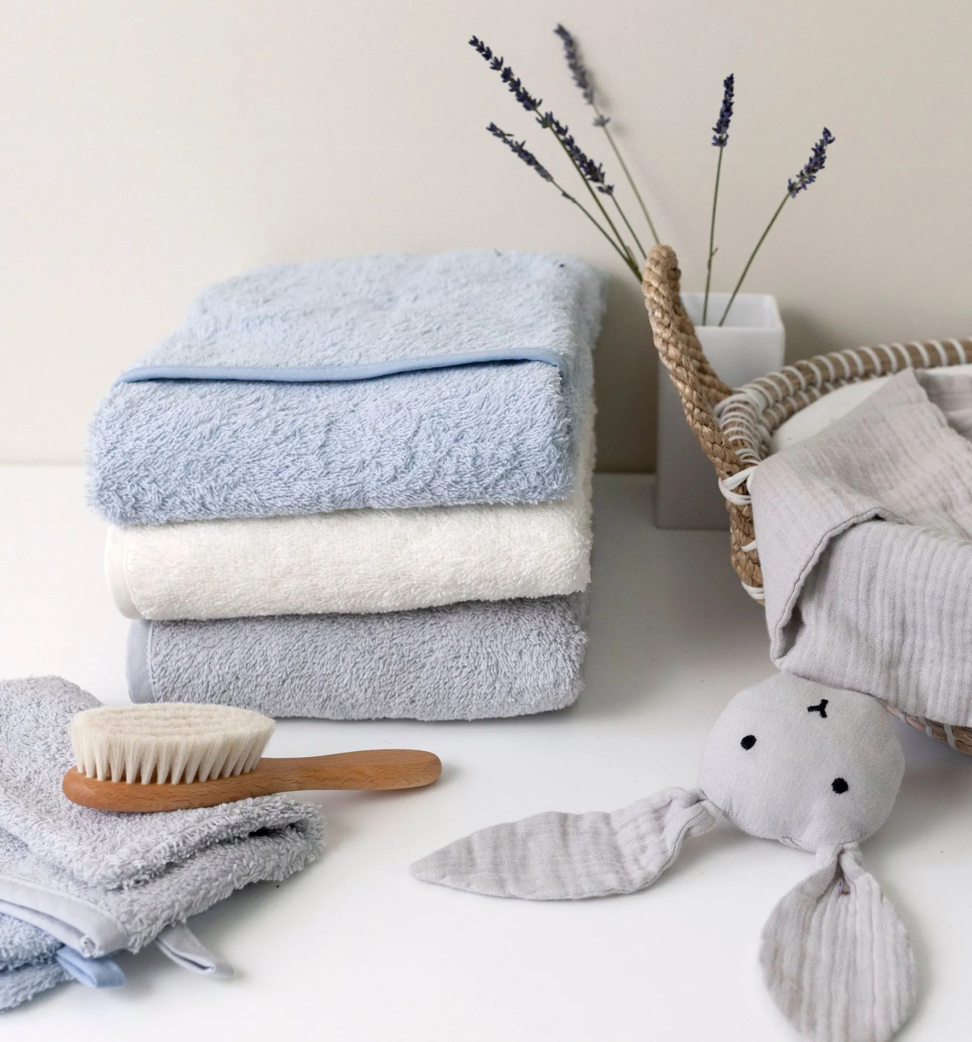 Bunny Katoen Mousseline 40X40 Cm Bunny Plum