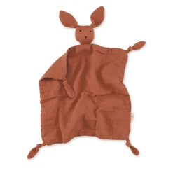 Bunny Katoen Mousseline 40X40 Cm Bunny Terracotta