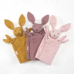 Bunny Katoen Mousseline 40X40 Cm Bunny Golden