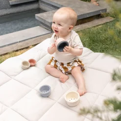 Combo Legger En Omrander Pady Tetra Jersey + Jersey 75X95Cm Cadum Sand