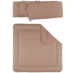 Combo Legger En Omrander Pady Twin Jersey 100X100Cm Dunes Stripe Muffin