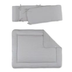 Combo Legger En Omrander Pady Twin Jersey 75X95Cm Dunes Stripe Shadow