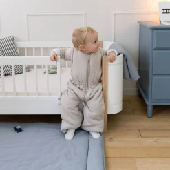 Combo Legger En Omrander Pady Waffle Bio + Jersey Bio 75X95Cm Wafle Stone