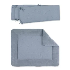 Combo Legger En Omrander Pady Jersey + Bamboe 75X95Cm Oupss Mini Print Stone