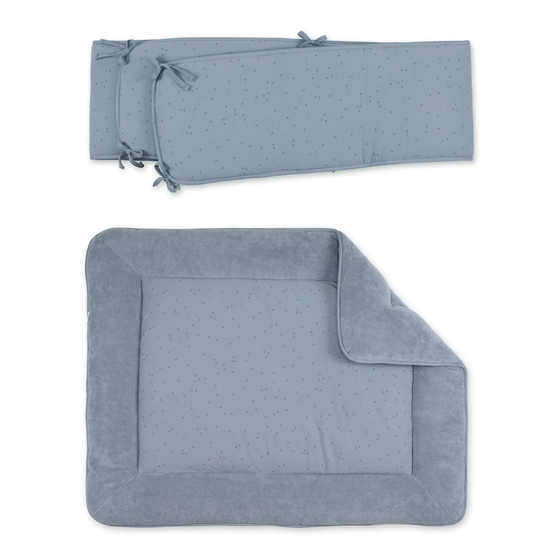 Combo Legger En Omrander Pady Jersey + Bamboe 75X95Cm Oupss Mini Print Stone