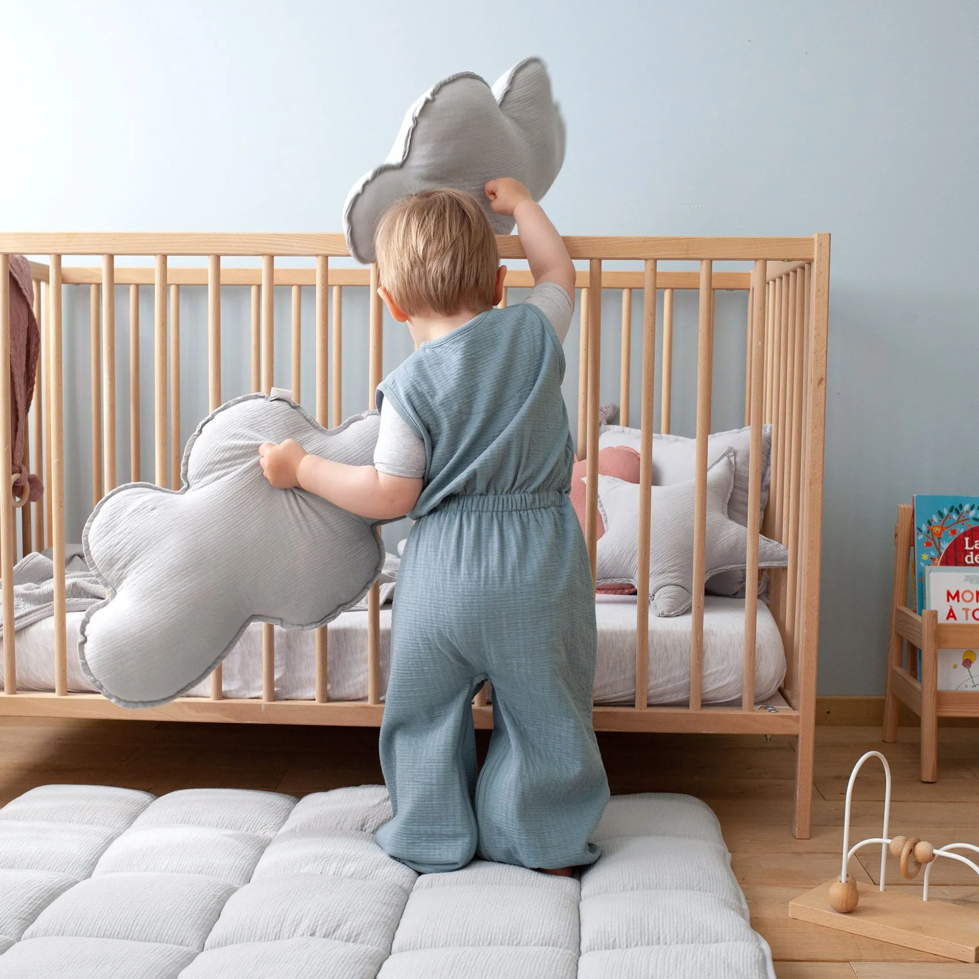 Decoratief Kussen Tetra Jersey 30Cm Cloud Grizou