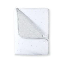 Deken Pady Jersey + Jersey 75X100Cm Stary Little Stars Print Plum Tog 3