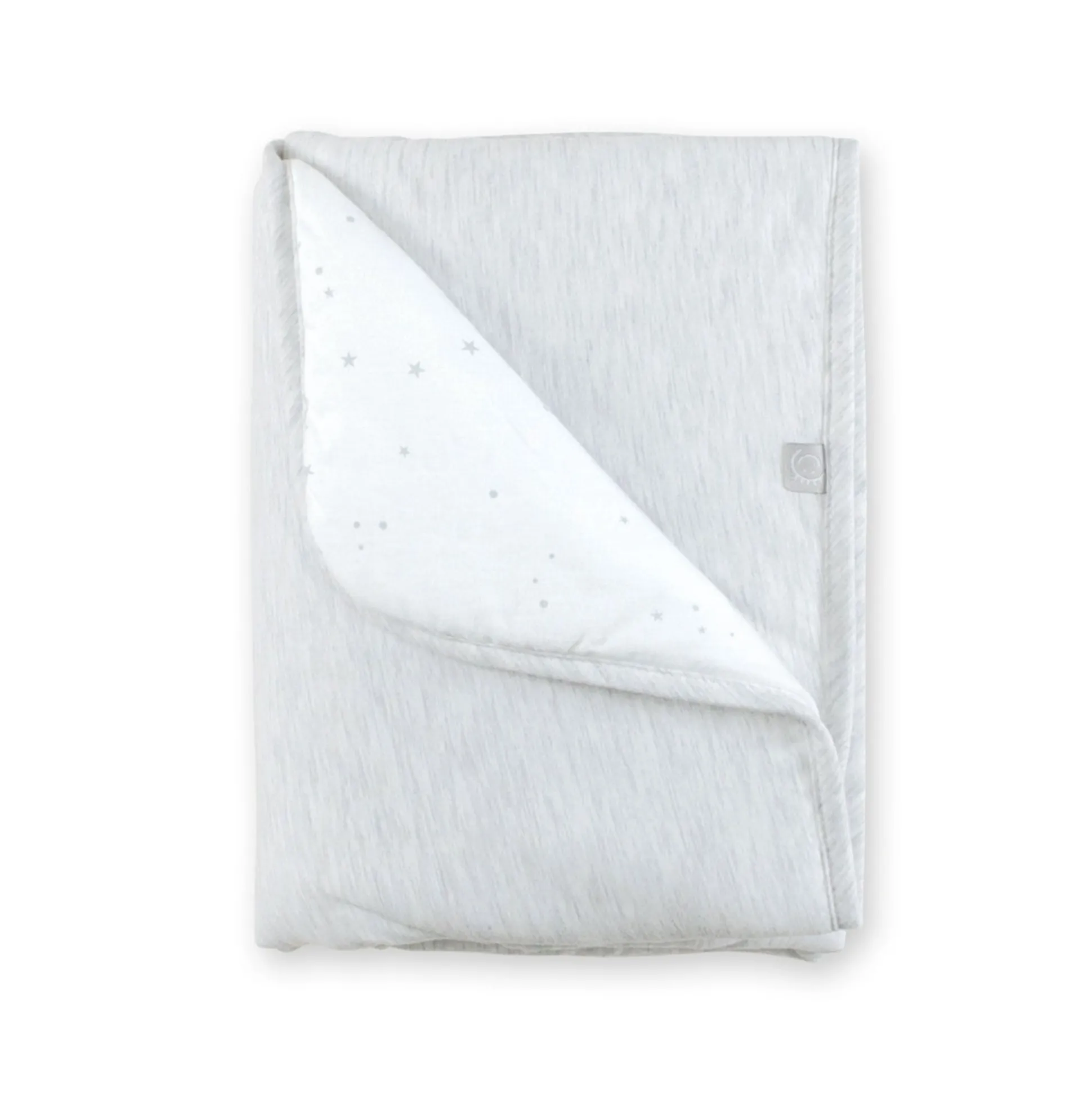 Deken Pady Jersey + Jersey 75X100Cm Stary Little Stars Print Plum Tog 3