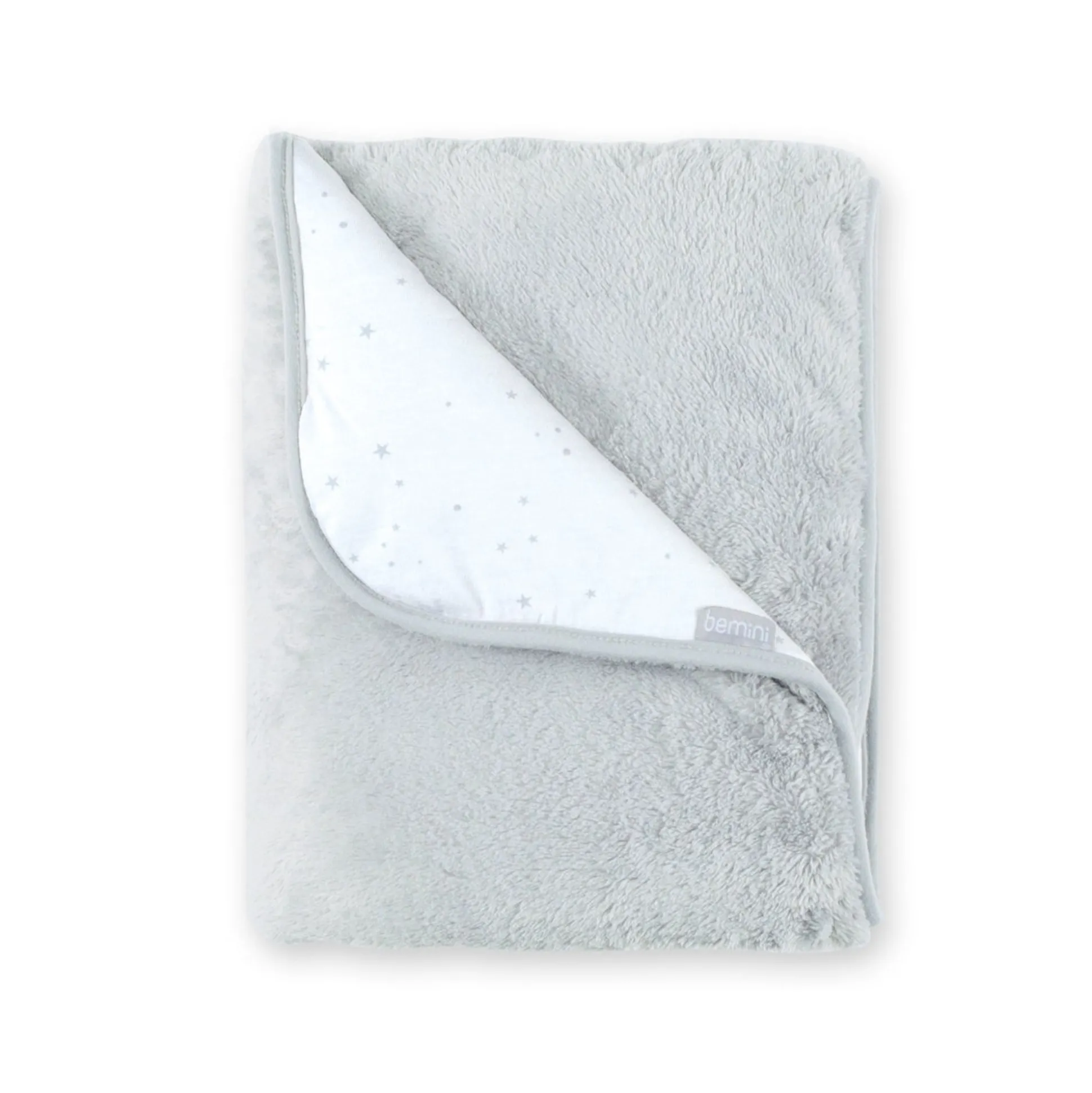 Deken Pady Jersey + Softy 75X100Cm Stary Little Stars Print Plum Tog 3