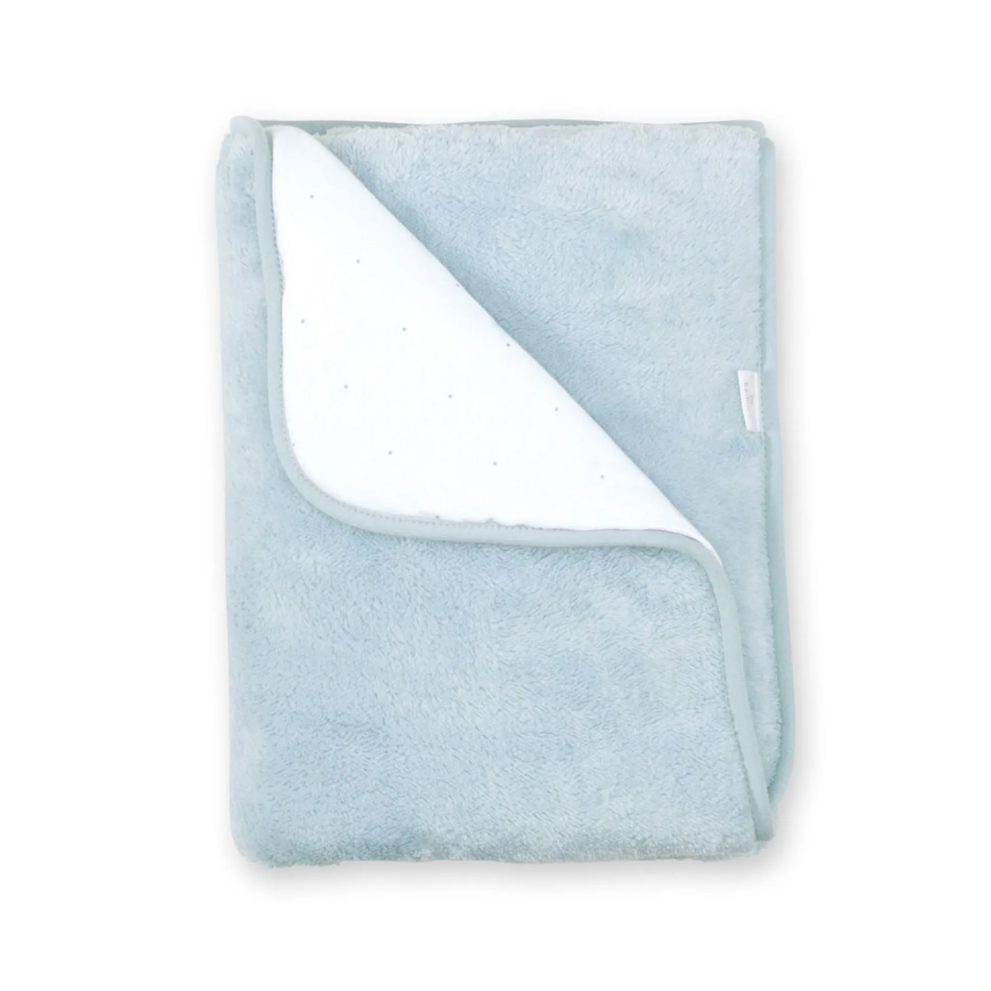 Deken Pady Jersey + Softy 75X100Cm Choux Blauw Grijs Tog 3