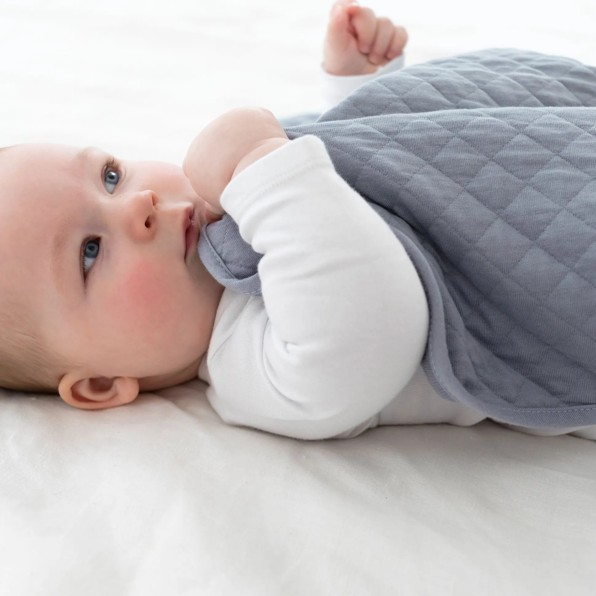 Deken Pady Quilted Jersey 75X100Cm Quilt Stone Tog 1.5