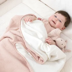 Deken Pady Tetra Jersey + Softy 75X100Cm Cadum Blush Tog 3