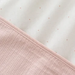 Deken Pady Tetra Jersey + Softy 75X100Cm Cadum Blush Tog 3