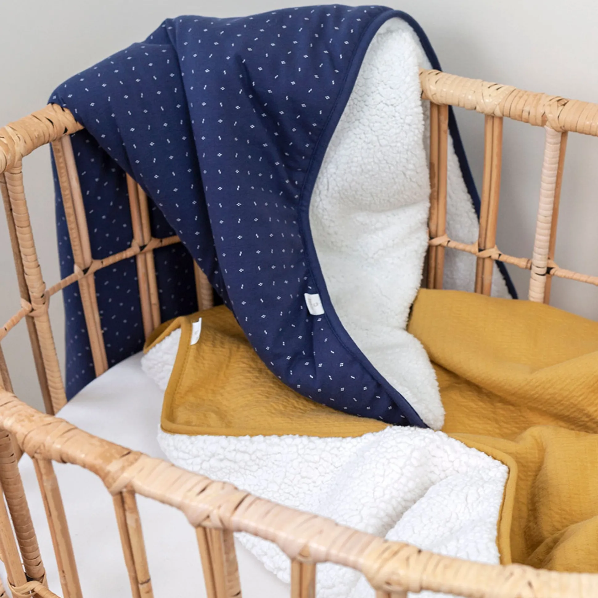 Deken Pady Tetra Jersey + Teddy 75X100Cm Cadum Golden Tog 3.5