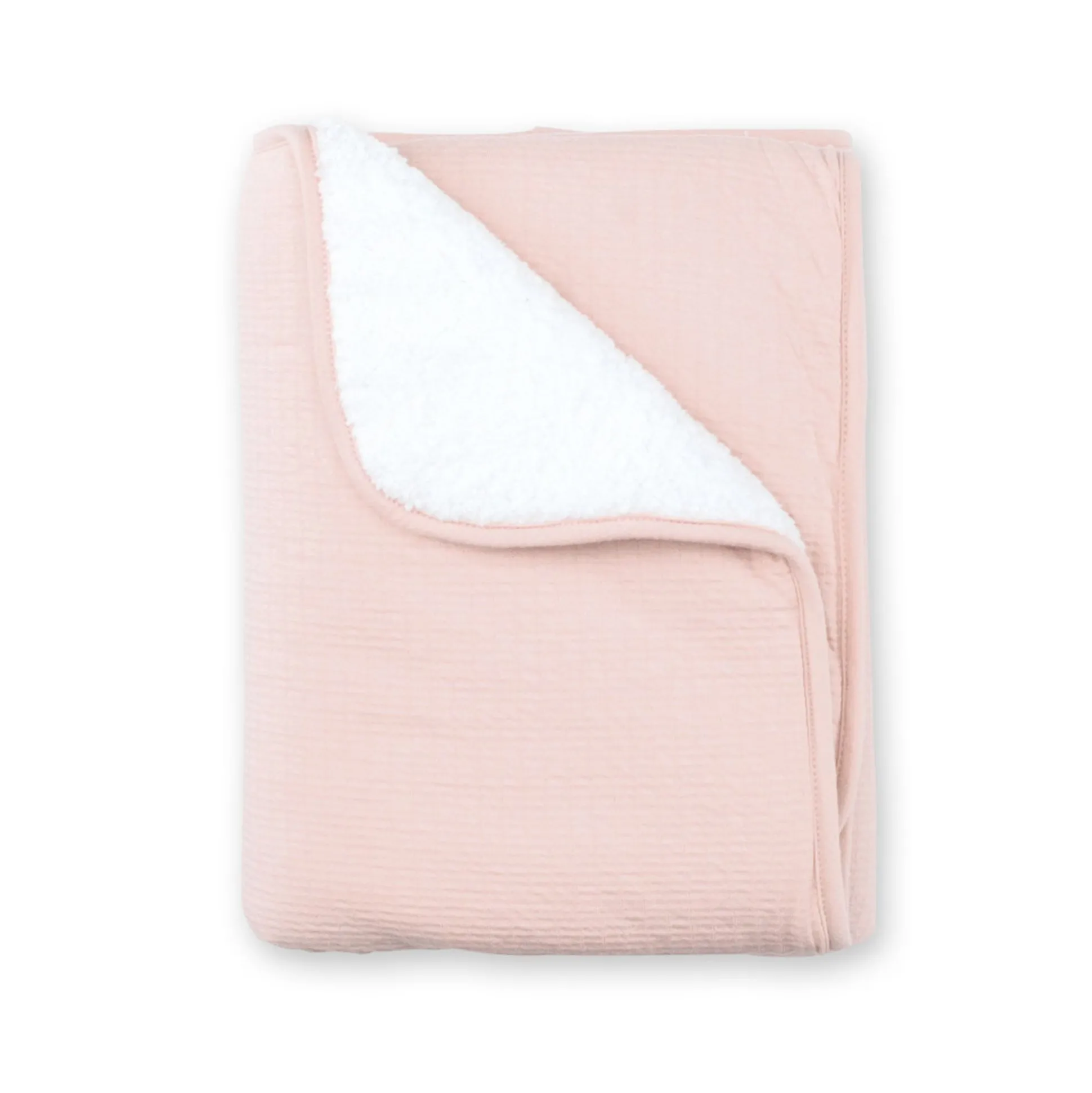Deken Pady Tetra Jersey + Teddy 75X100Cm Cadum Blush Tog 3.5