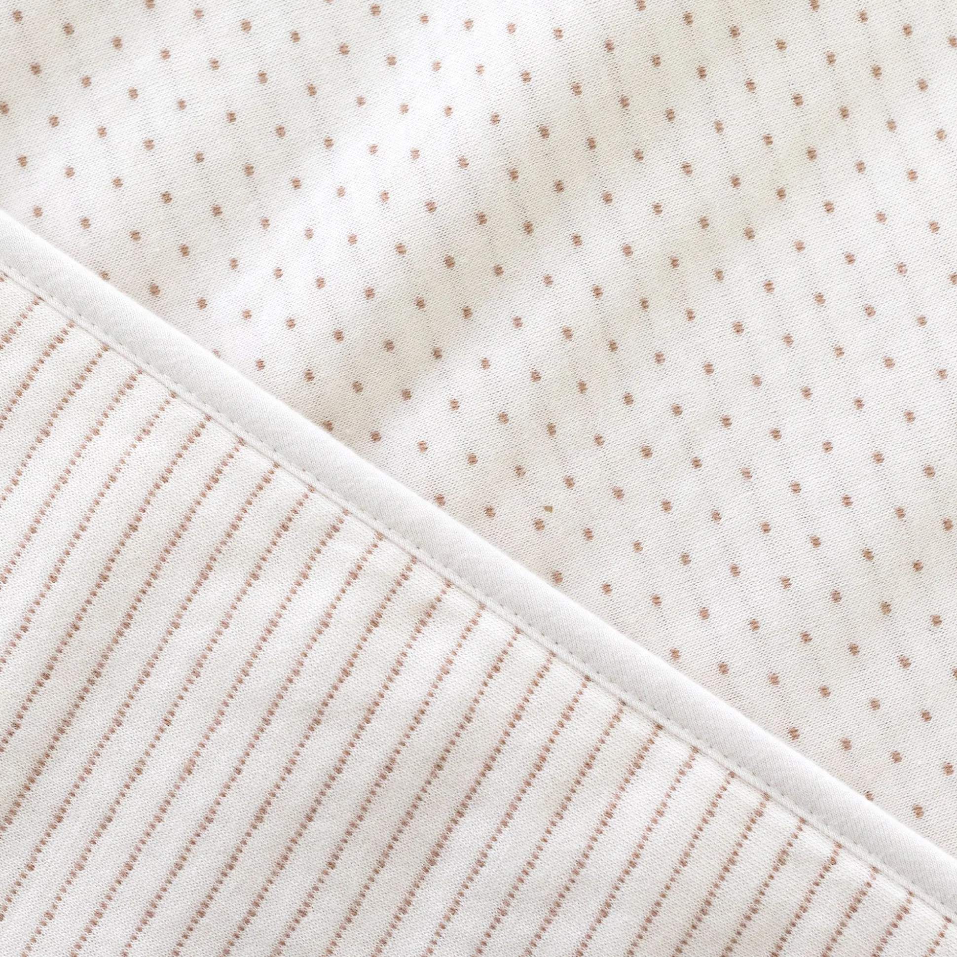 Deken Pady Twin Jersey + Twin Jersey 75X100Cm Dunes Stripe Grege Tog 3