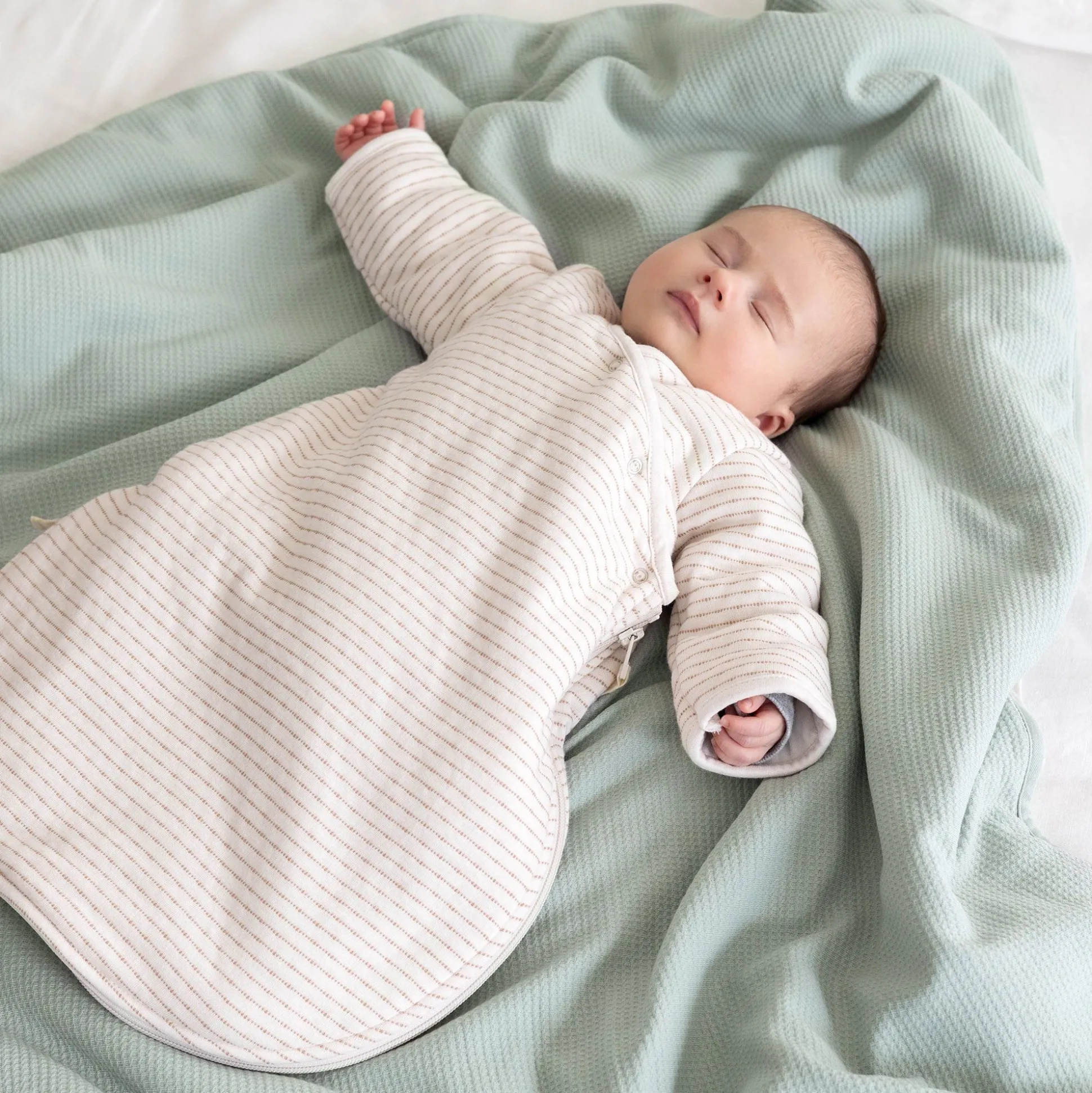 Deken Pady Waffle + Jersey Bio 75X100Cm Wafle Lunar Tog 3