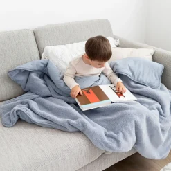 Deken Softy Jersey 100X140Cm Bemini Stone Tog 2.5