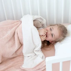 Deken Softy Jersey 100X140Cm Choux Blush Tog 2.5