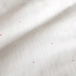 Hoeslaken Bed Jersey 70X140Cm Choux Small Dot Print Ecru