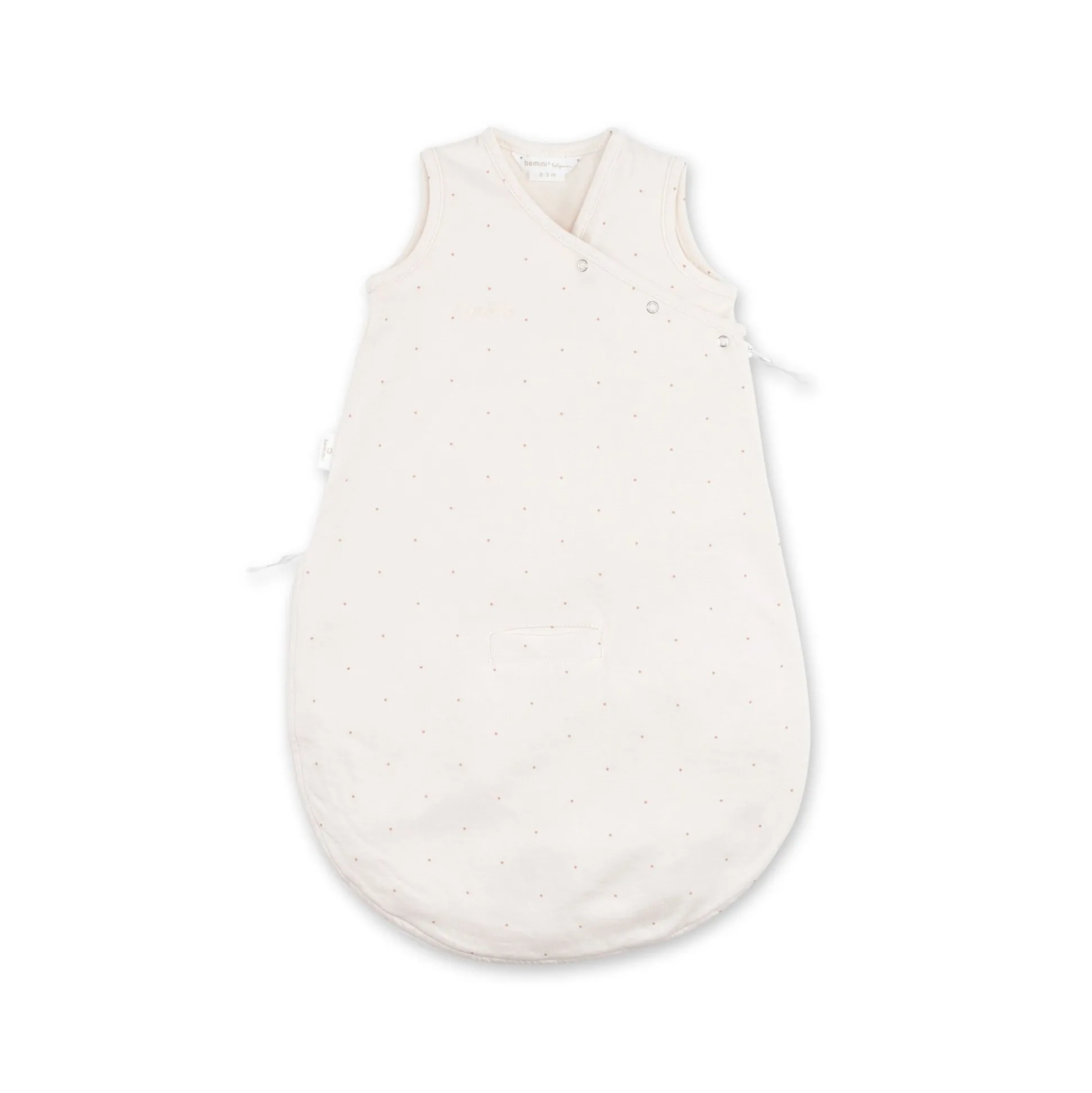 Magic Bag Jersey 1-4M Choux Small Dot Print Ecru Tog 0.5