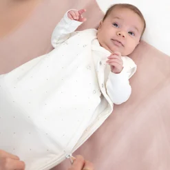 Magic Bag Pady Jersey + Jersey 0-1M Choux Small Dot Print Ecru Tog 1.5